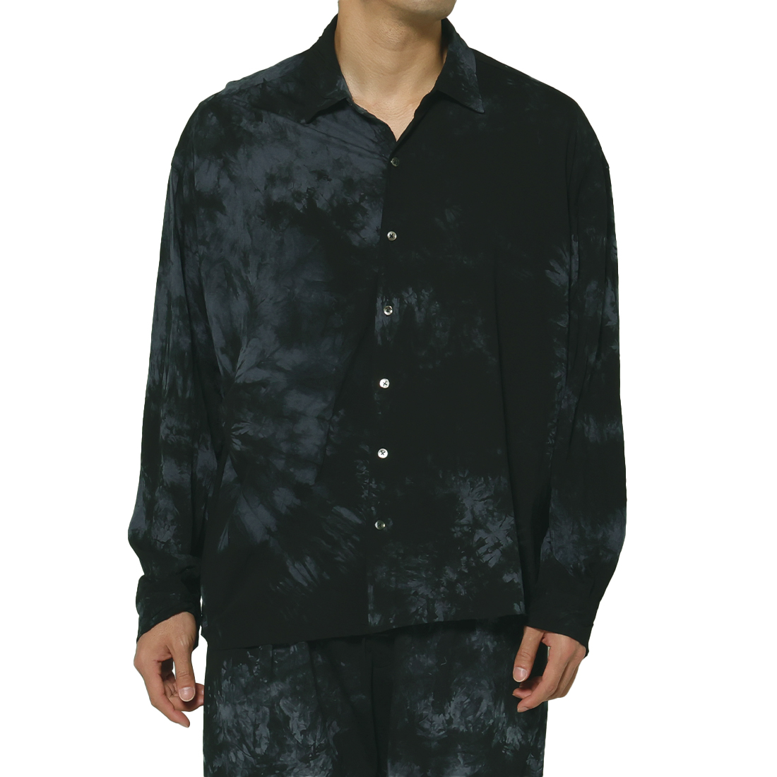 KANEMASA PHIL.＜カネマサフィル＞ バーニーズ　ニューヨーク限定 ディップダイ カジュアルシャツ