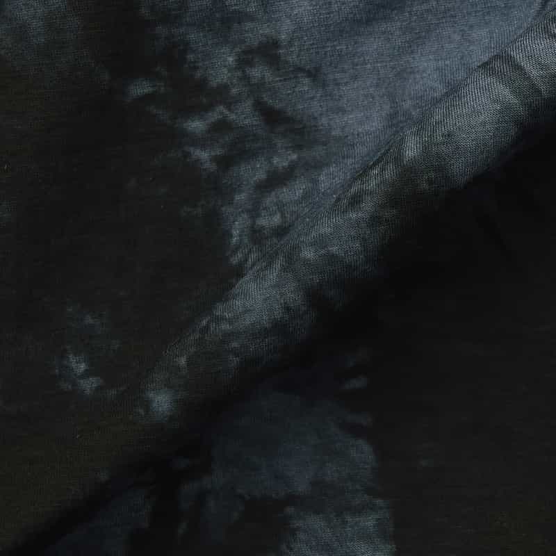 KANEMASA PHIL. KANEMASA PHIL.＜カネマサフィル＞ バーニーズ　ニューヨーク限定 ディップダイ カジュアルシャツ BLACK