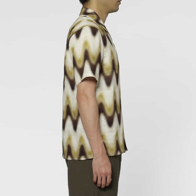 COMMAS COMMAS＜コンマ＞ ボウリングシャツ MULTI COLOR