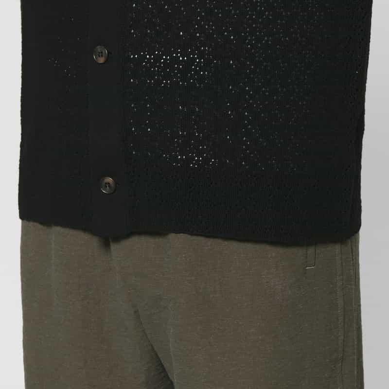 COMMAS COMMAS＜コンマ＞ ニットカーディガン BLACK