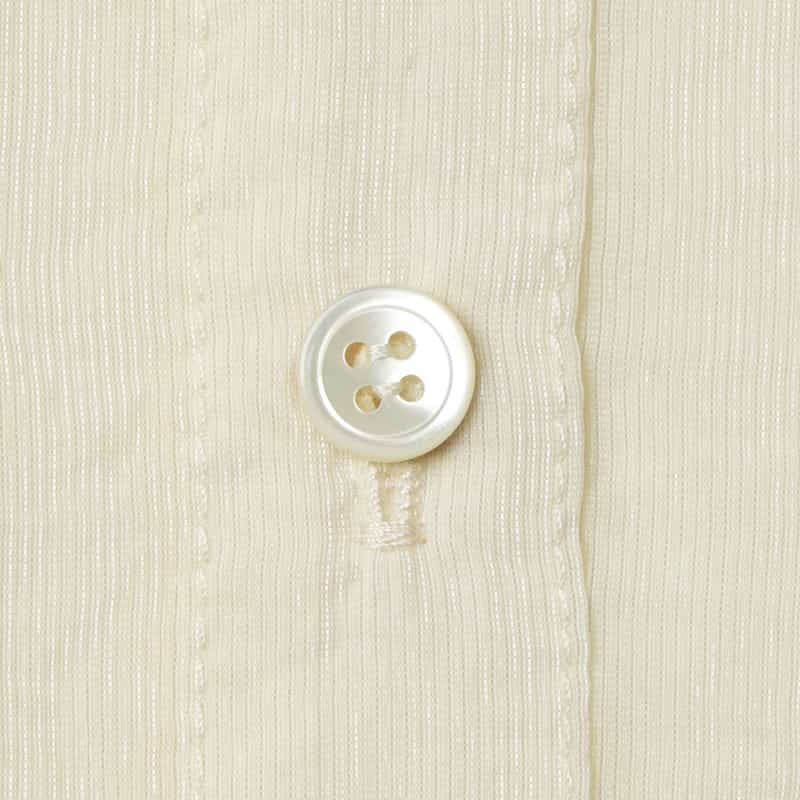 ATELIER EDITION ATELIER EDITION ＜アトリエ エディション＞シアー素材シャツ IVORY