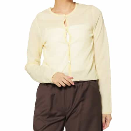 ATELIER EDITION ＜アトリエ エディション＞シアーニットカーディガン