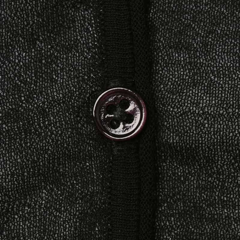 ATELIER EDITION ATELIER EDITION ＜アトリエ エディション＞シアーニットカーディガン BLACK