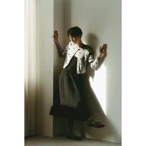 ATELIER EDITION ＜アトリエ エディション＞バーニーズ　ニューヨーク限定 ビーズ刺繍ニットカーディガン