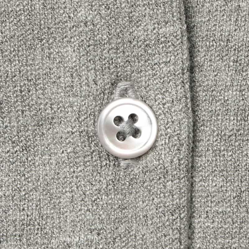 ATELIER EDITION ATELIER EDITION ＜アトリエ エディション＞バーニーズ　ニューヨーク限定 ビーズ刺繍ニットカーディガン GRAY