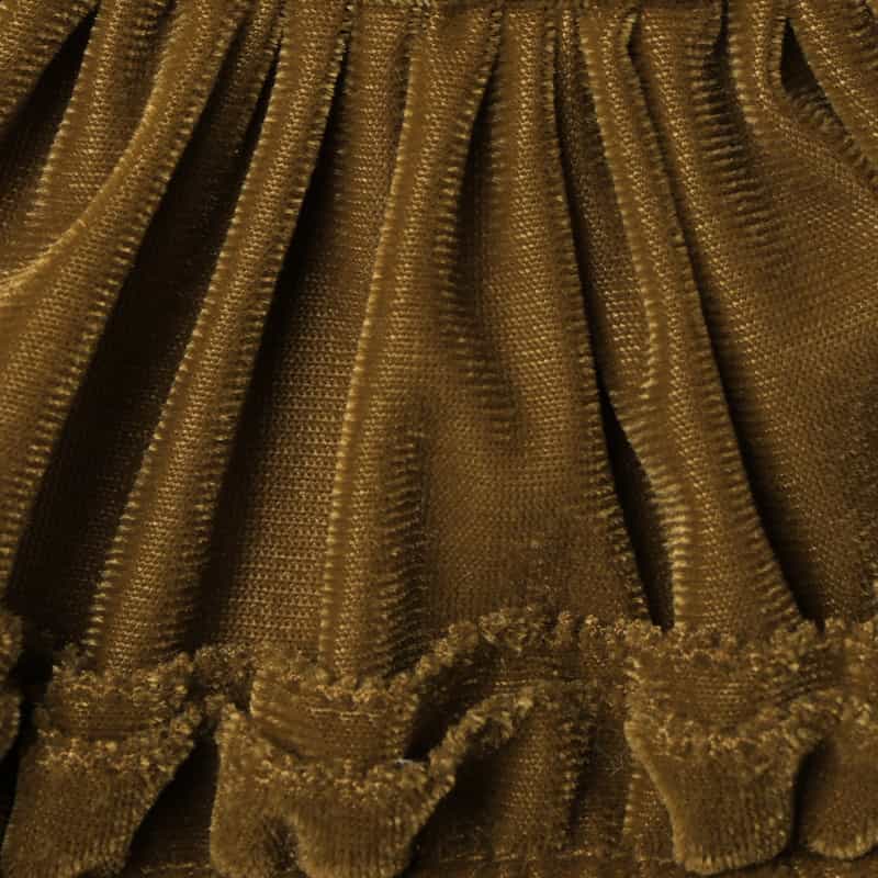 ATELIER EDITION ATELIER EDITION ＜アトリエ エディション＞ホルターネック フリルキャミソール BROWN