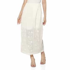 ATELIER EDITION ＜アトリエ エディション＞フラワーレースロングスカート