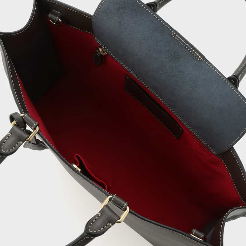 BOLDRINI SELLERIA BOLDRINI SELLERIA＜ボルドリーニ セレリア＞ ブリーフケース GRAY