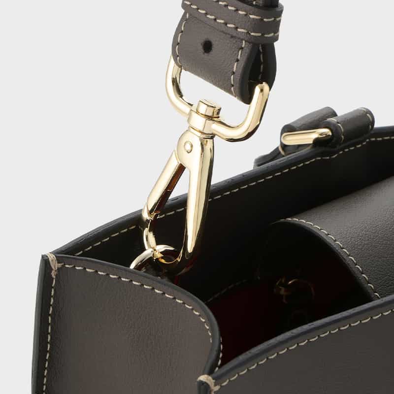 BOLDRINI SELLERIA BOLDRINI SELLERIA＜ボルドリーニ セレリア＞ ブリーフケース GRAY