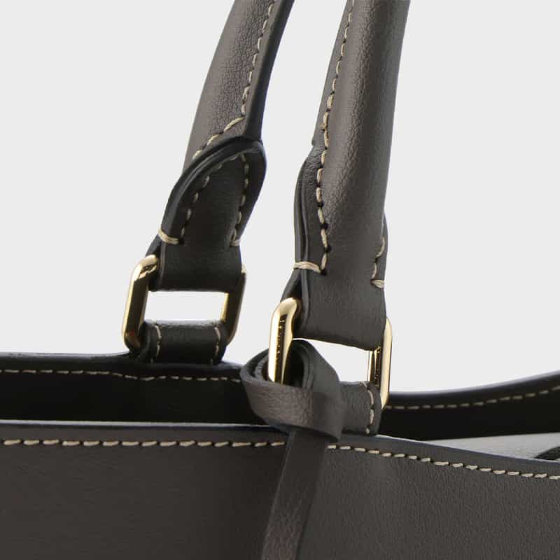 BOLDRINI SELLERIA BOLDRINI SELLERIA＜ボルドリーニ セレリア＞ ブリーフケース GRAY