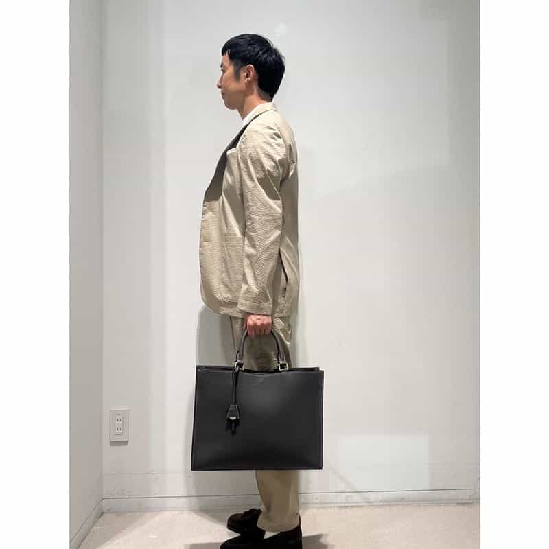 BOLDRINI SELLERIA BOLDRINI SELLERIA＜ボルドリーニ セレリア＞ ブリーフケース GRAY