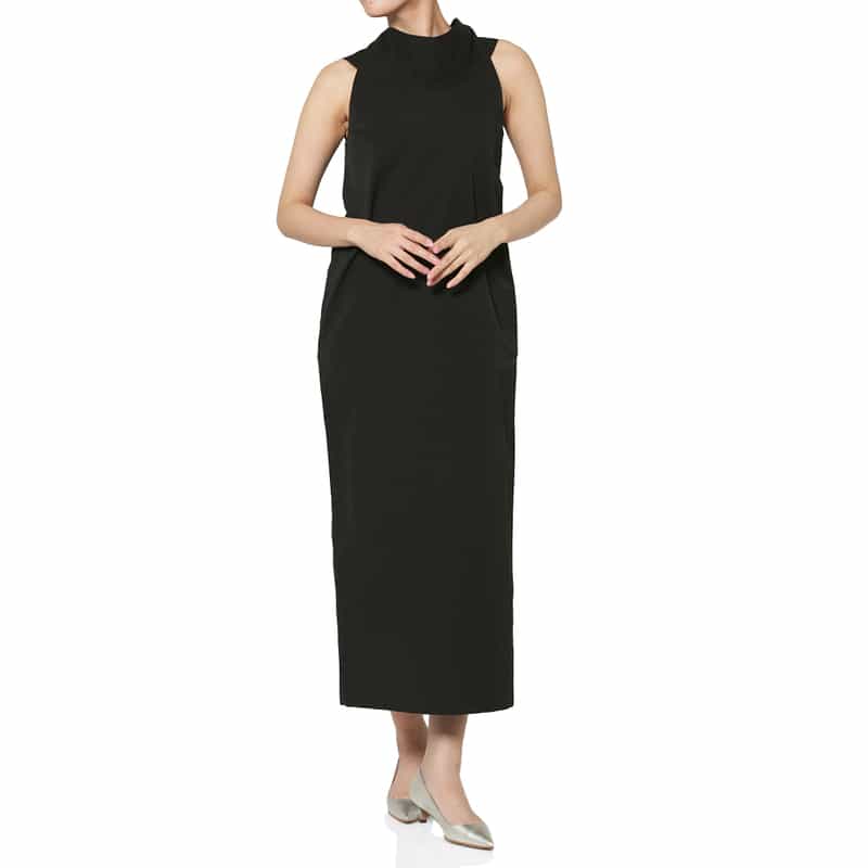 THE LOOM ＜ザ ルーム＞ バックリボン ロングドレス