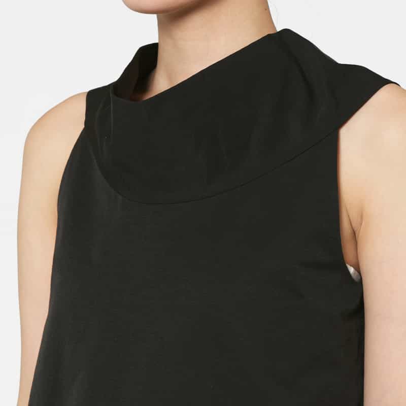 THE LOOM THE LOOM ＜ザ ルーム＞ バックリボン ロングドレス BLACK