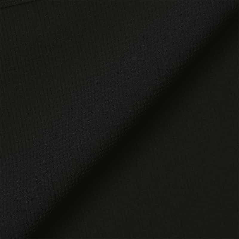 BARNEYS NEW YORK セットアップ ストレッチワッフル素材カジュアルシャツ BLACK