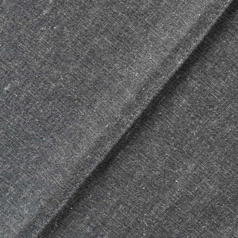 BARNEYS NEW YORK コットン×リネン素材 カジュアルパンツ NAVY