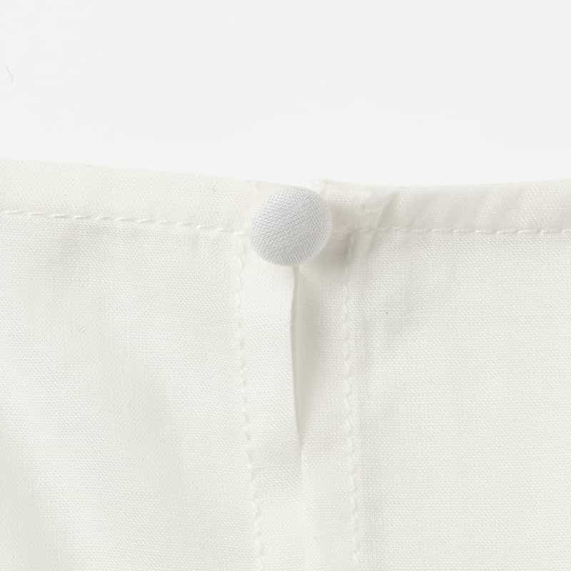 BARNEYS NEW YORK オフショルダー フリルカットソー OFF WHITE