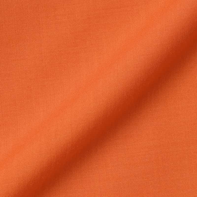 BARNEYS NEW YORK ウォッシャブル バックリボンギャザードレス ORANGE