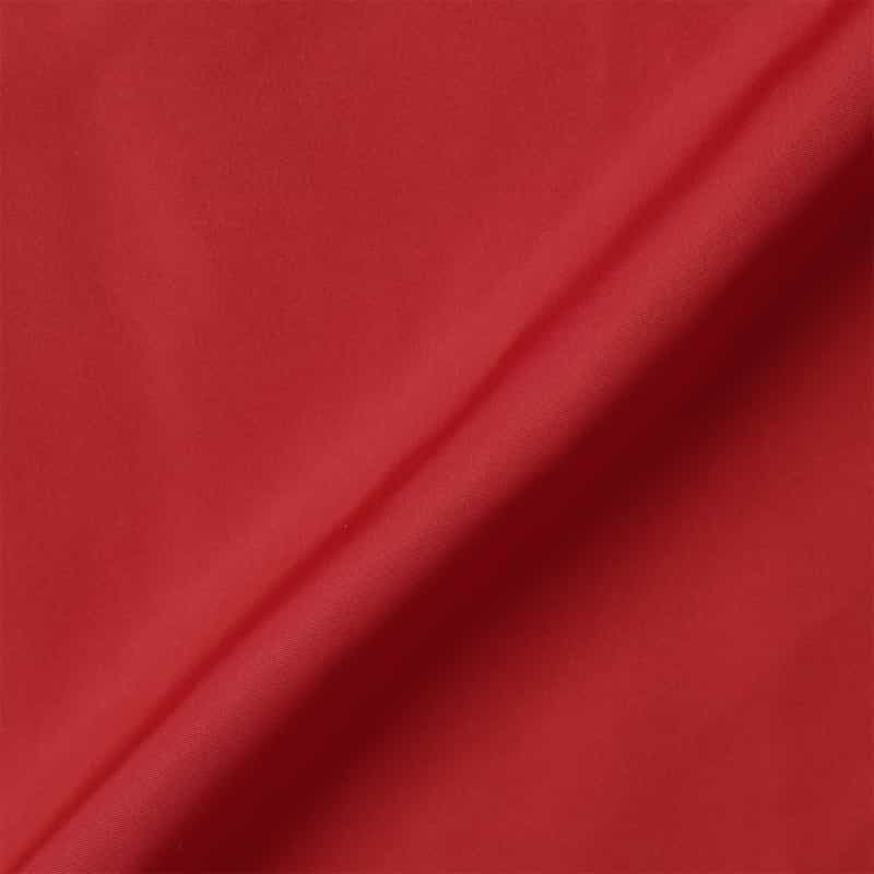 BARNEYS NEW YORK ウォッシャブル フレンチスリーブギャザードレス RED