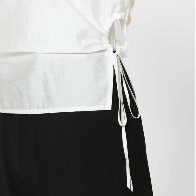 EPINGLER EPINGLER ＜エピングラー＞ フラワーモチーフ ブラウス WHITE