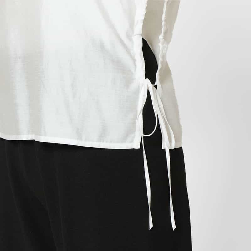 EPINGLER EPINGLER ＜エピングラー＞ フラワーモチーフ ブラウス WHITE