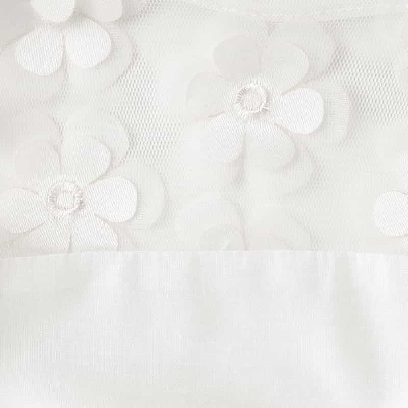 EPINGLER EPINGLER ＜エピングラー＞ フラワーモチーフ ブラウス WHITE