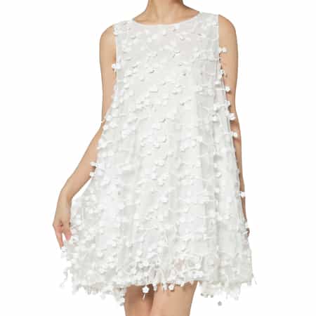 EPINGLER ＜エピングラー＞ エンブロイダリーフラワーデザイン ドレス