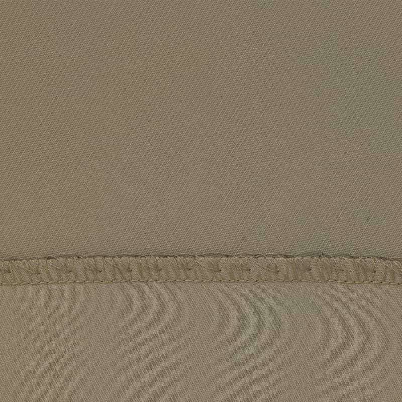 BARNEYS NEW YORK ウォッシャブル ダブルクロスワイドパンツ GRAY BEIGE