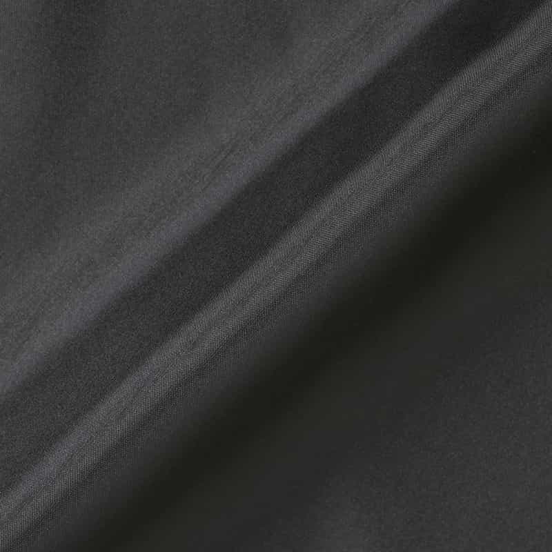 BARNEYS NEW YORK シアー素材 ドット柄フロッキー加工フリルブラウス （インナーキャミソール付き） BLACK