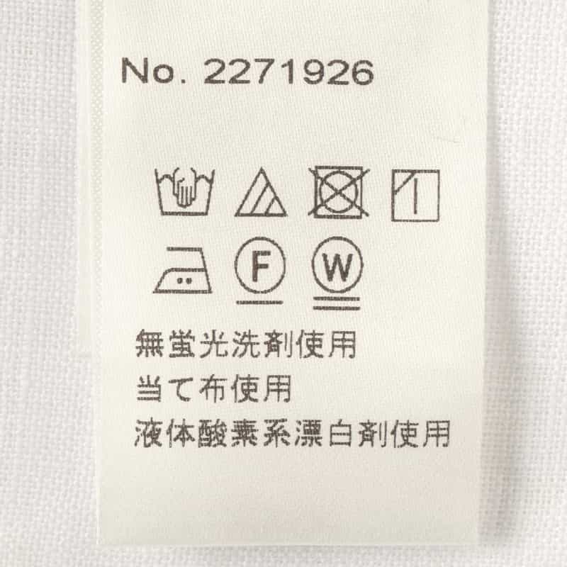 BARNEYS NEW YORK リネンシャツ WHITE