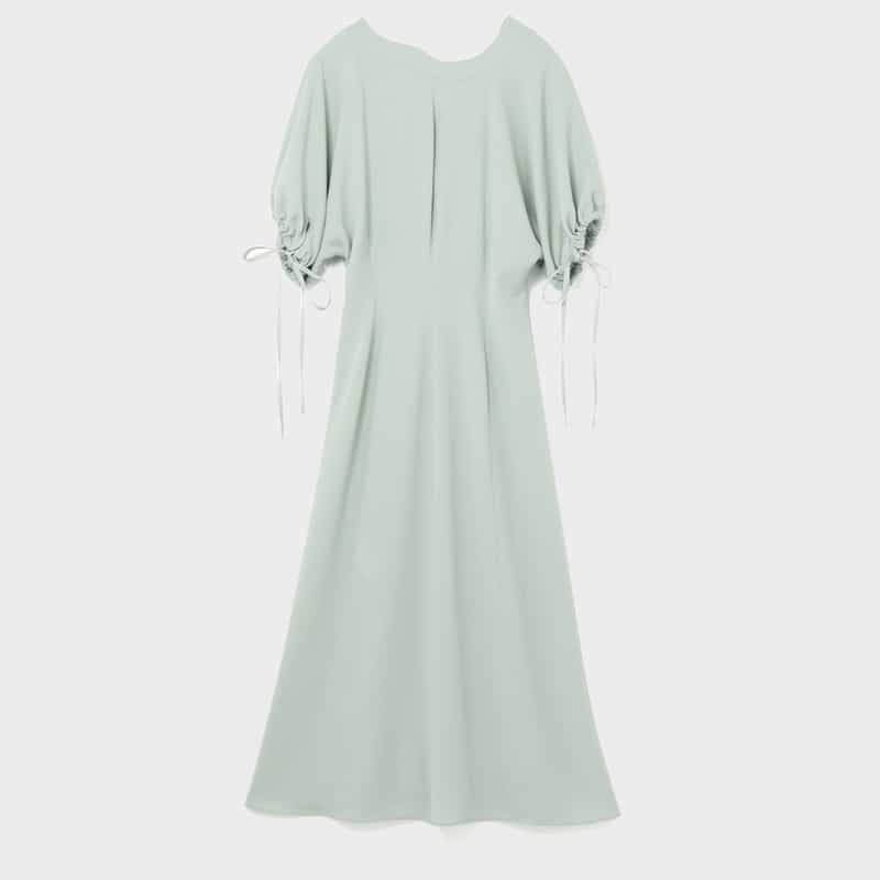 KANAKO SAKAI KANAKO SAKAI＜カナコ サカイ＞ バーニーズ　ニューヨーク限定 ハーフスリーブドレス LIGHT BLUE