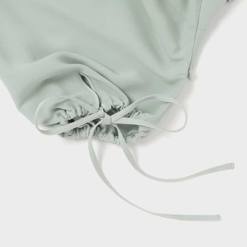 KANAKO SAKAI KANAKO SAKAI＜カナコ サカイ＞ バーニーズ　ニューヨーク限定 ハーフスリーブドレス LIGHT BLUE