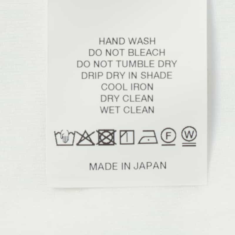 KANAKO SAKAI KANAKO SAKAI＜カナコ サカイ＞ デザインネックTシャツ WHITE