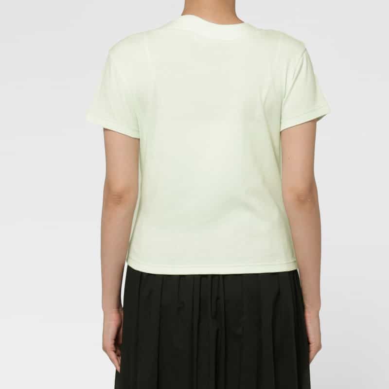 KANAKO SAKAI KANAKO SAKAI＜カナコ サカイ＞ デザインネックTシャツ LIGHT GREEN