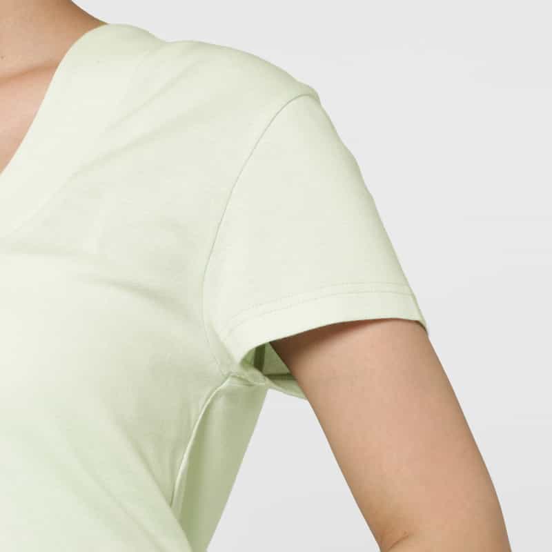 KANAKO SAKAI KANAKO SAKAI＜カナコ サカイ＞ デザインネックTシャツ LIGHT GREEN