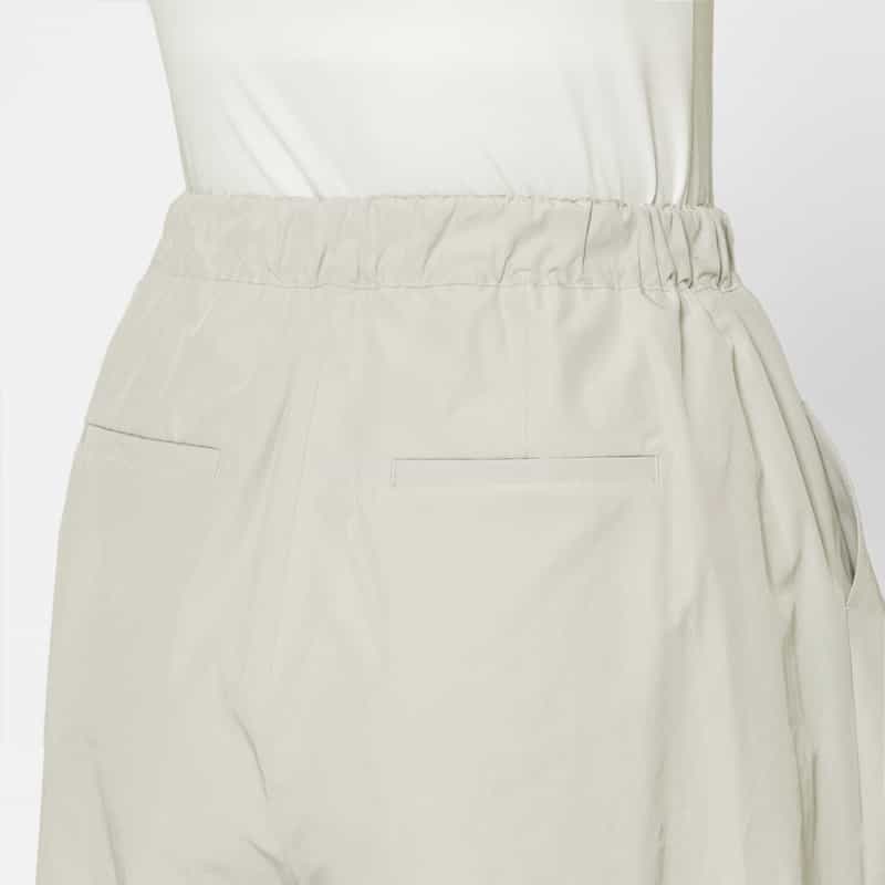 AMOMENTO AMOMENTO ＜アモーメント＞ フロントタックデザイン ワイドパンツ GRAY