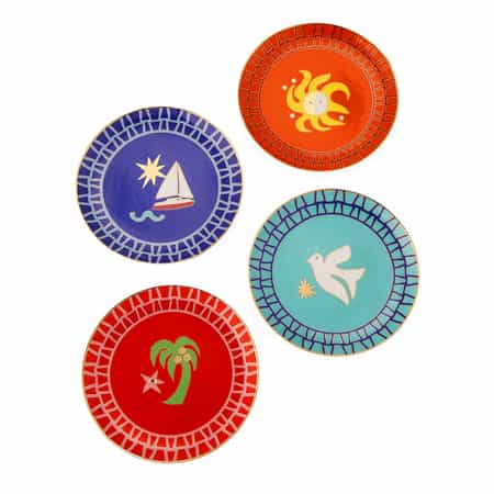 JONATHAN ADLER ＜ジョナサン アドラー＞ プレート（4枚セット）