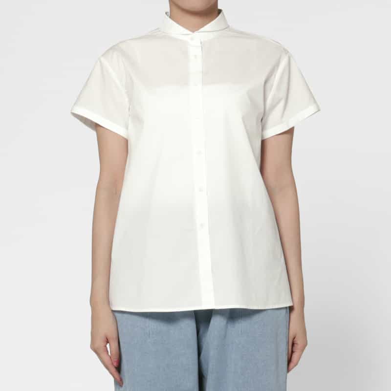 ROBERT FRIEDMAN ROBERT FRIEDMAN ＜ロベルト フリッドマン＞ ハーフスリーブシャツ WHITE