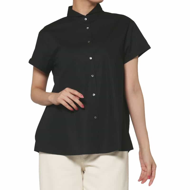 ROBERT FRIEDMAN ROBERT FRIEDMAN ＜ロベルト フリッドマン＞ ハーフスリーブシャツ BLACK