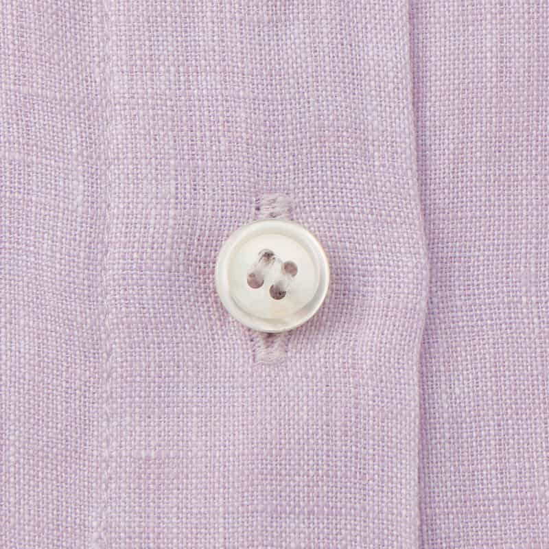 ROBERT FRIEDMAN ROBERT FRIEDMAN ＜ロベルト フリッドマン＞ ハーフスリーブ リネンシャツ PINK