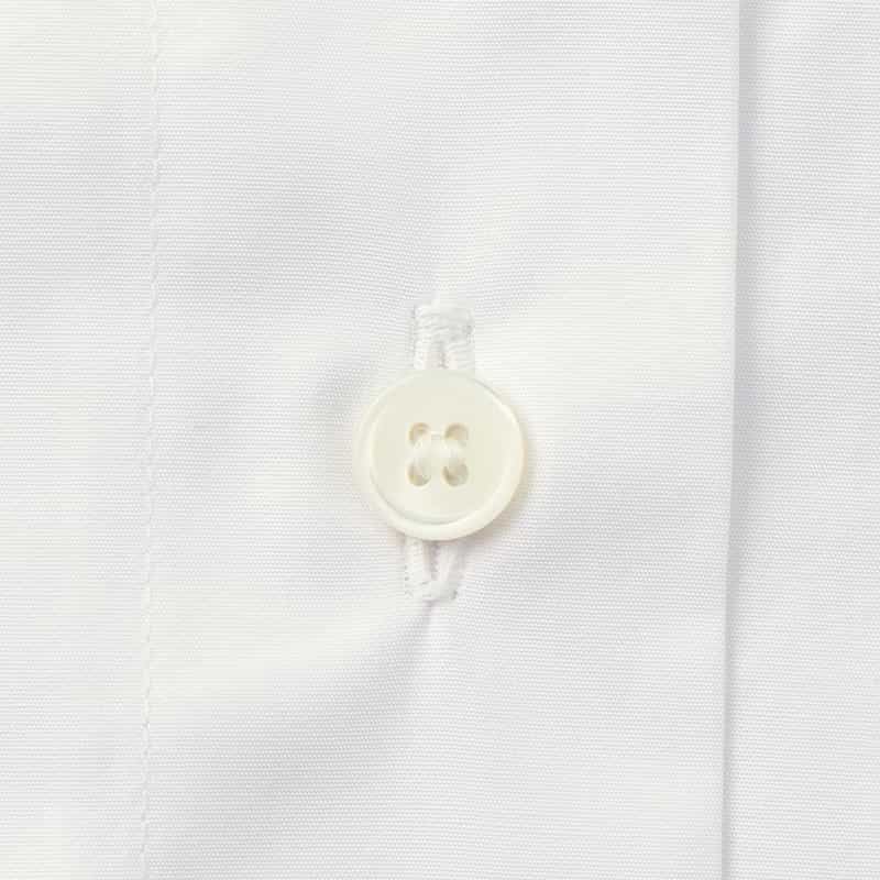 ROBERT FRIEDMAN ROBERT FRIEDMAN ＜ロベルト フリッドマン＞ ロングスリーブ スタンドカラーシャツ WHITE