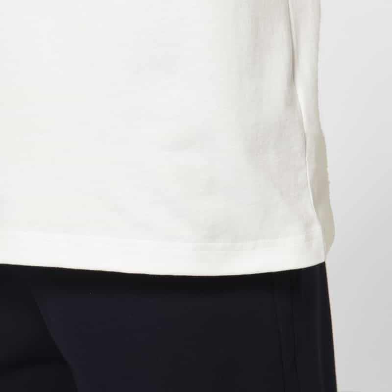 BARNEYS NEW YORK "BARNEYS" ＜チャンピオン＞ ロゴ入りカットソー WHITE