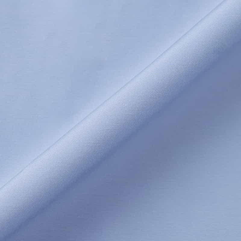 BARNEYS NEW YORK ウォッシャブル タフタギャザーミディドレス LIGHT BLUE