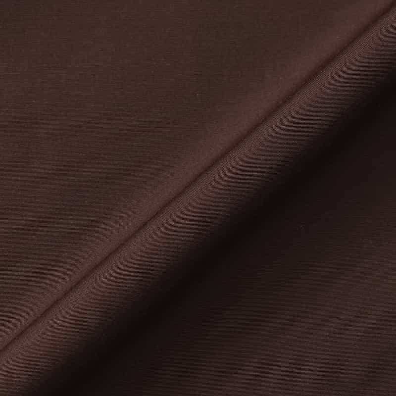 BARNEYS NEW YORK ウォッシャブル タフタギャザーミディドレス BROWN