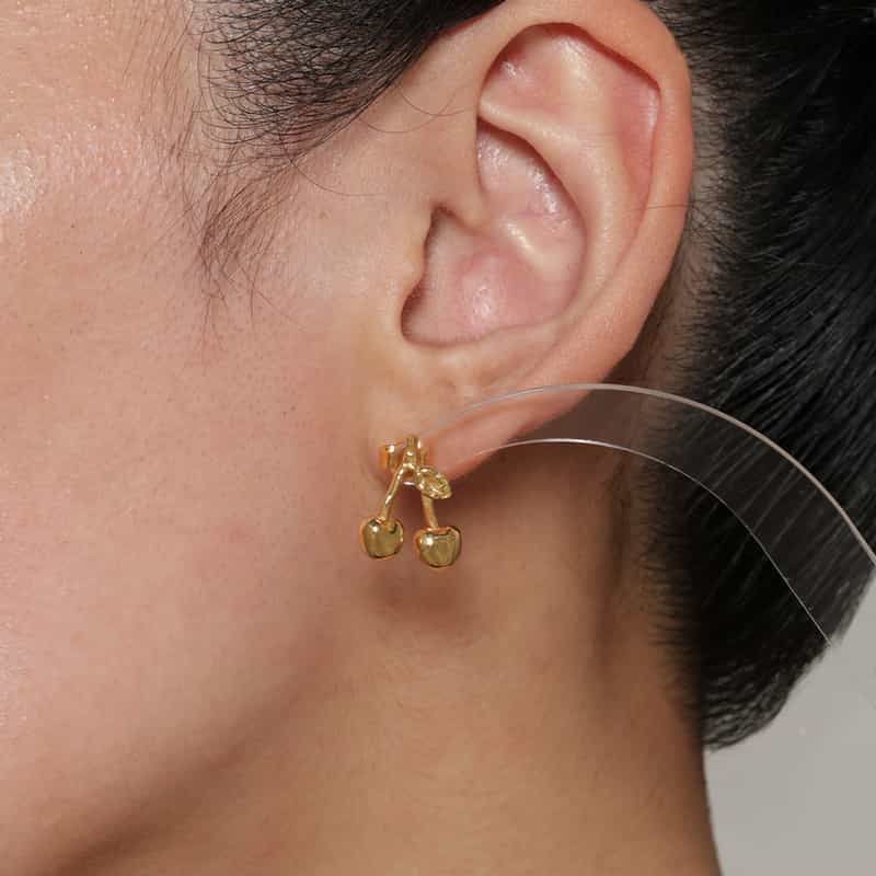 PURA UTZ PURA UTZ ＜プラ ウズ＞ 片耳ピアス GOLD