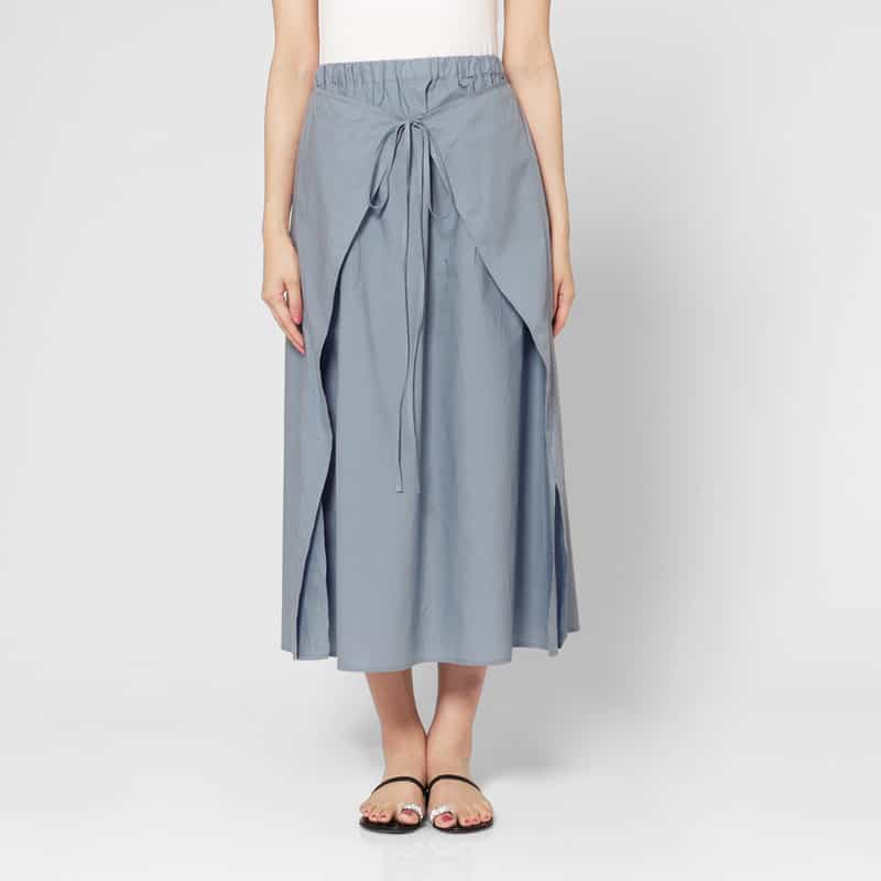 BASERANGE BASERANGE ＜ベースレンジ＞ パネルスカート BLUE