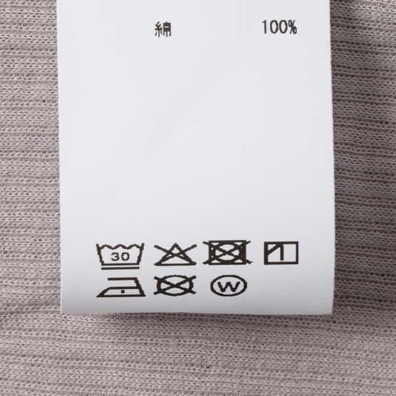 BASERANGE BASERANGE ＜ベースレンジ＞ シアー素材ロングスリーブリブカットソー LIGHT PURPLE