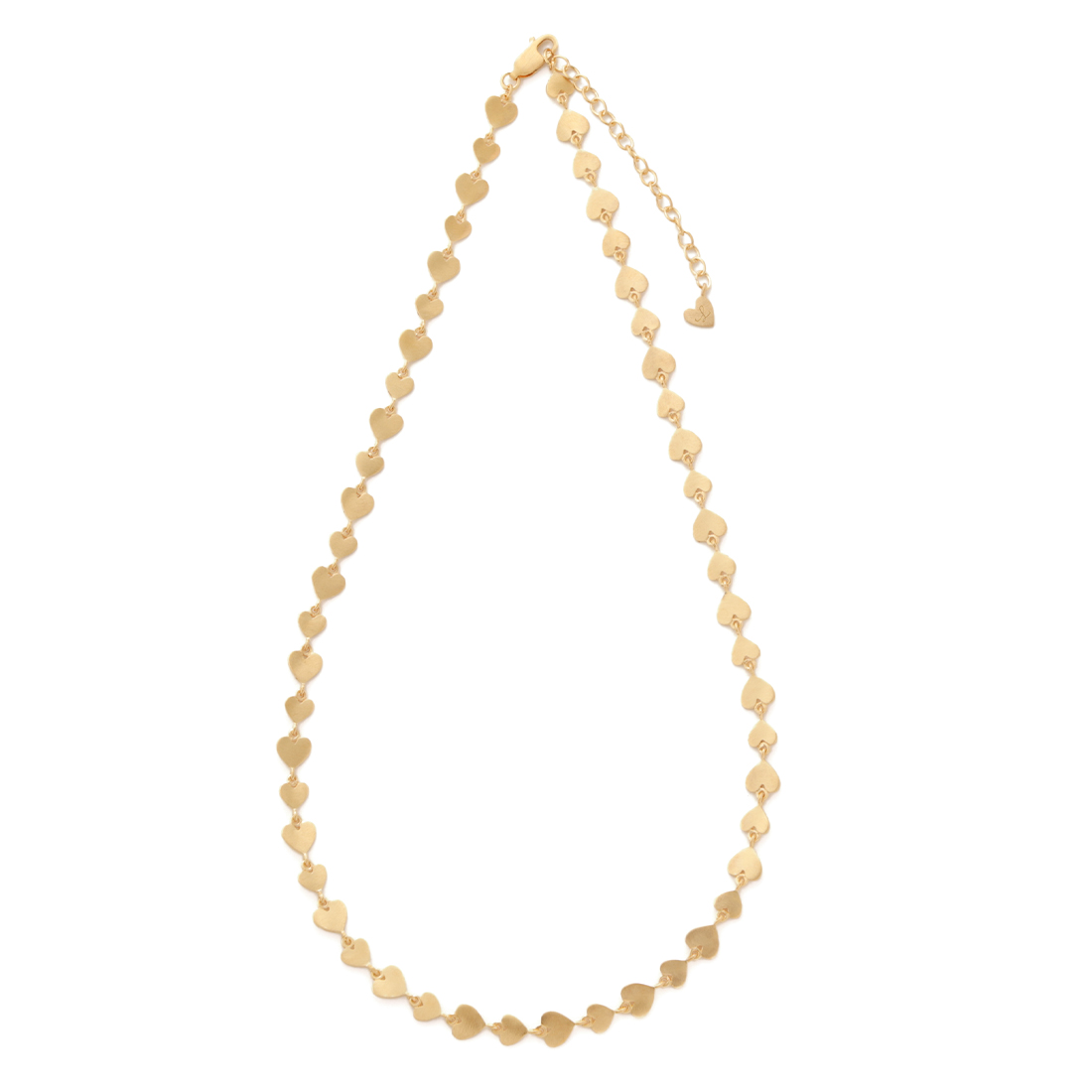 LA SOEUR ＜ラ スール＞ ハートプレートネックレス