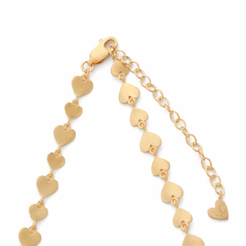 LA SOEUR LA SOEUR ＜ラ スール＞ ハートプレートネックレス NONE