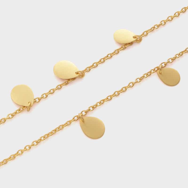 LA SOEUR LA SOEUR ＜ラ スール＞ ロングネックレス GOLD