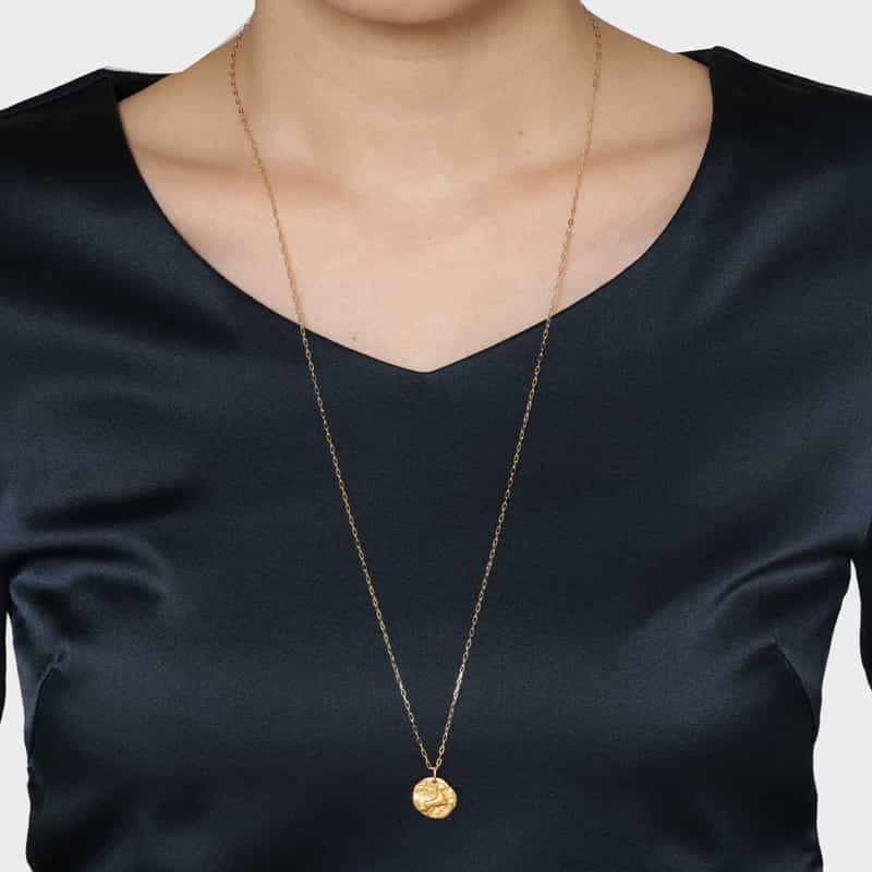 LA SOEUR LA SOEUR ＜ラ スール＞ コインネックレス GOLD